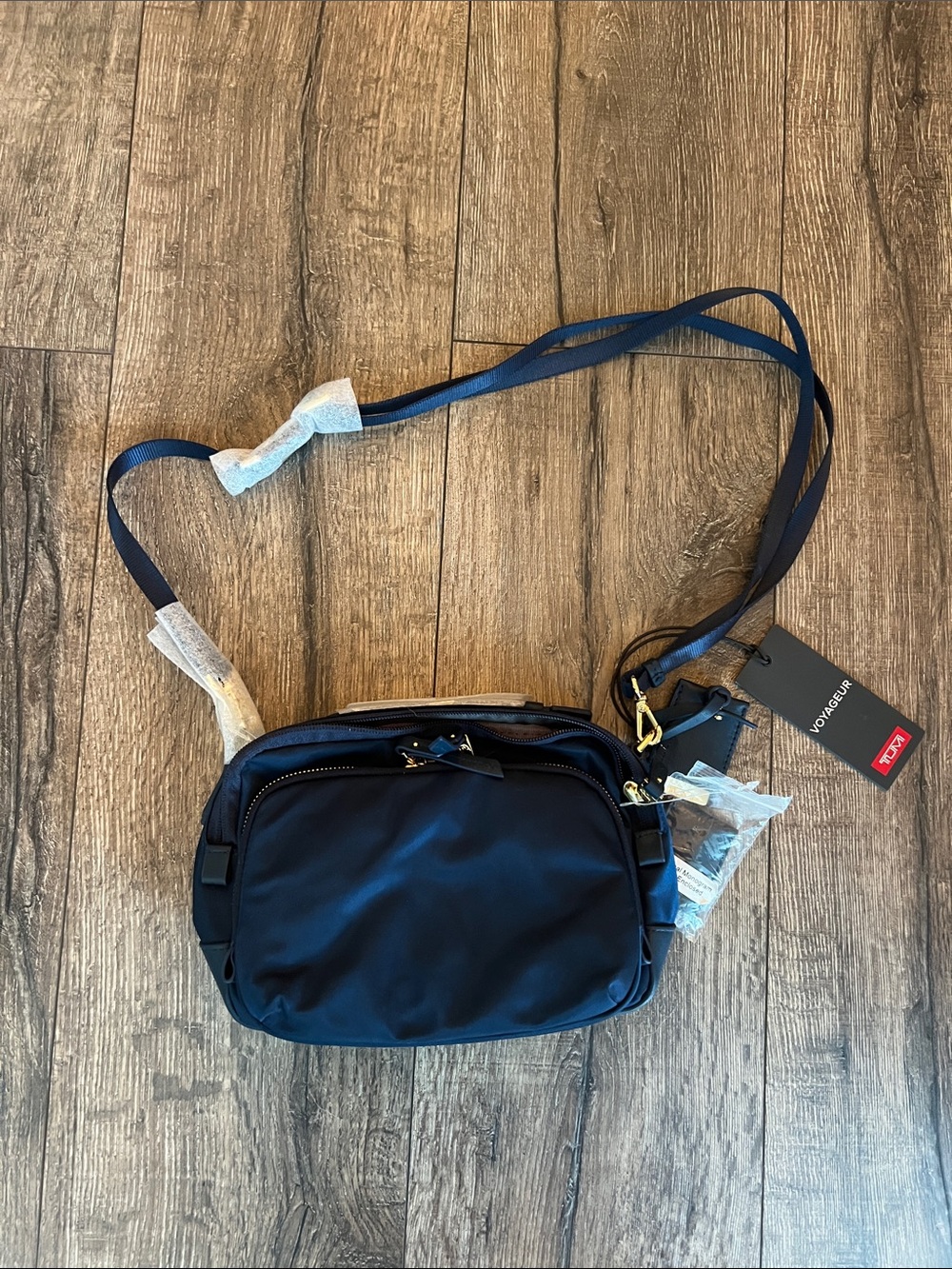 Tumi Navy Blue Crossbody Bag